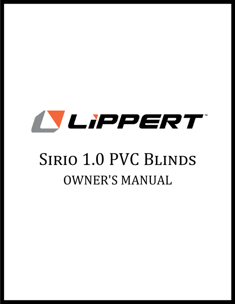 Lippert Sirio 1.0 PVC owner's manual