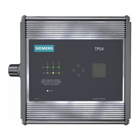 Siemens TPS4 13 User manual