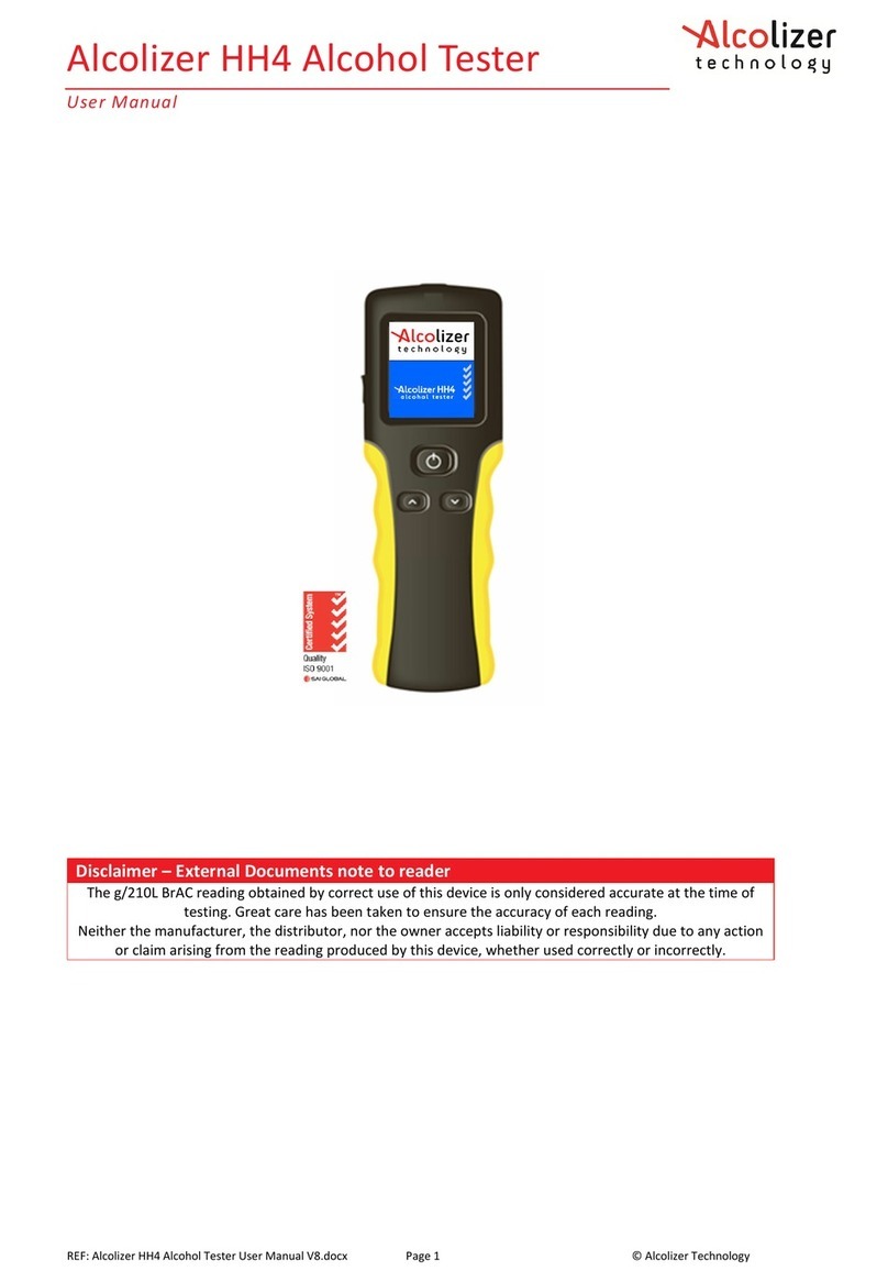 Alcolizer HH4 User manual