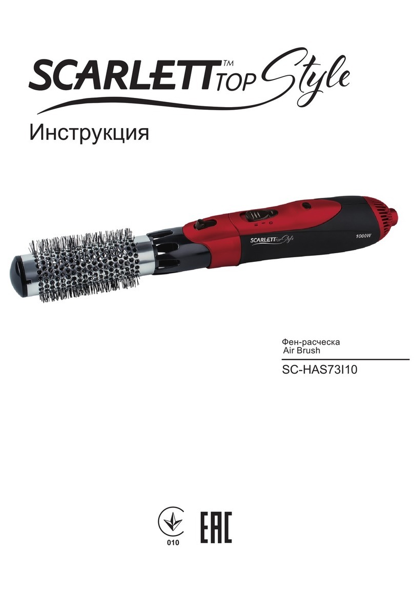 Scarlett TOP Style SC-HAS73I10 User manual