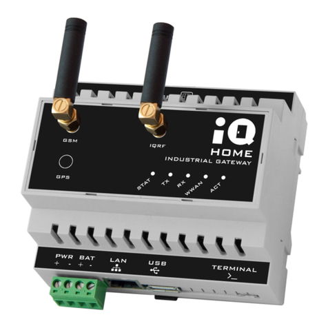 IQ Home GW-3E70009 quick start guide