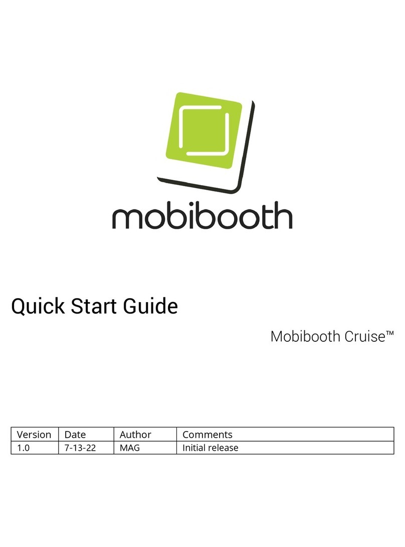 Mobibooth Cruise Series manual