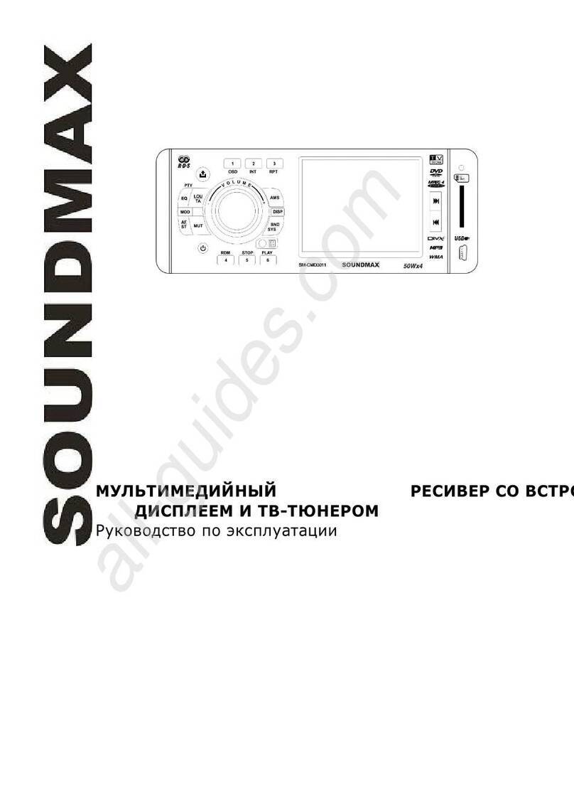 SoundMax SM-CMD3011 instruction manual
