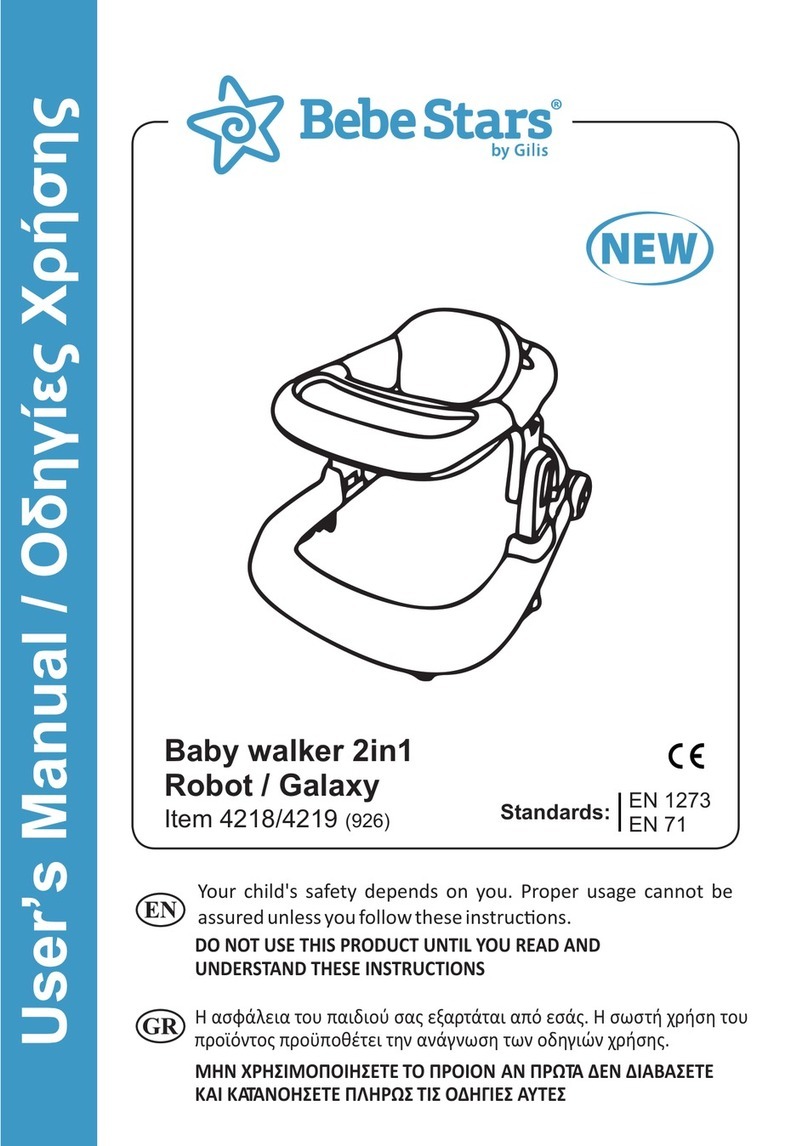 Gilis Bebe Stars 4218 manual