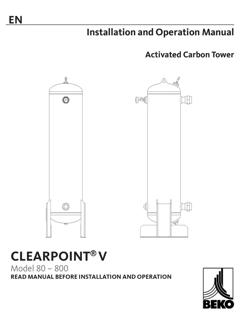 Beko CLEARPOINT V 80 User manual