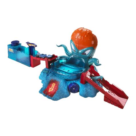 Mattel HotWheels COLOR SHIFTERS CITY OCTO BATTLE... User manual