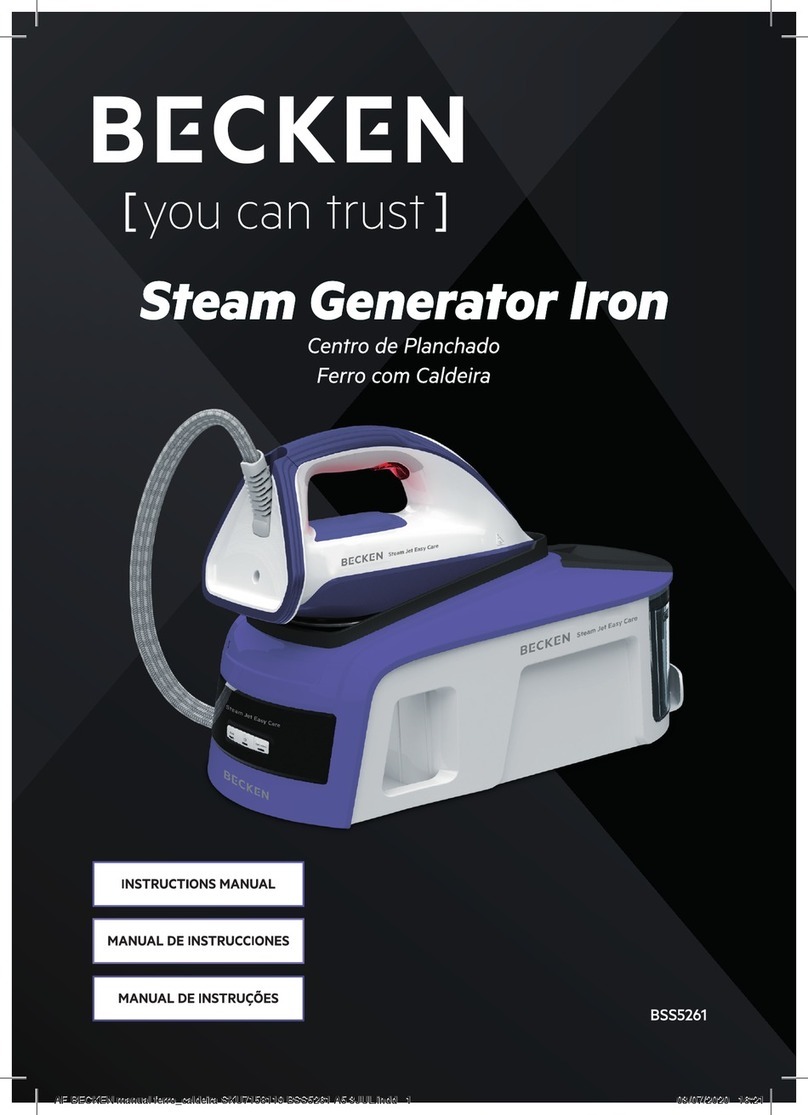 Becken BSS5261 instruction manual