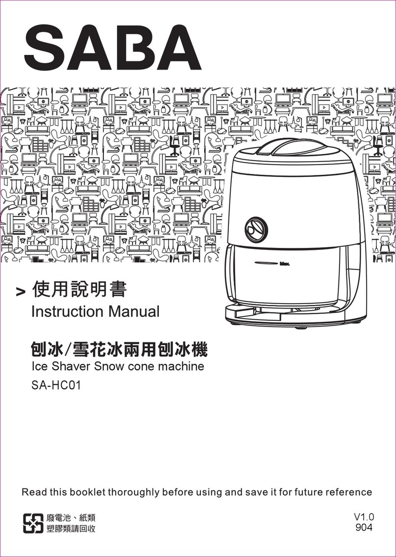 Saba SA-HC01 instruction manual