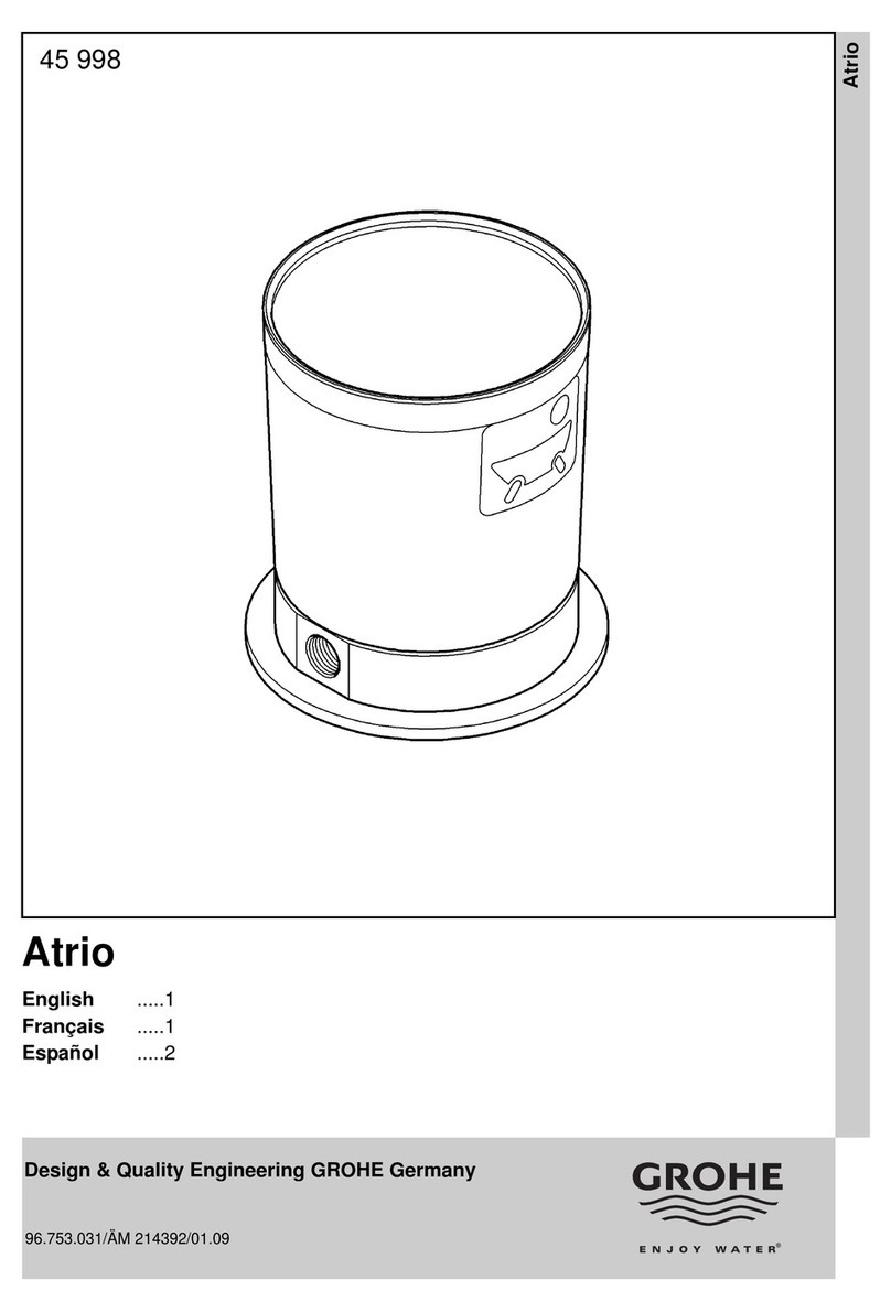 Grohe Atrio 45 998 User manual