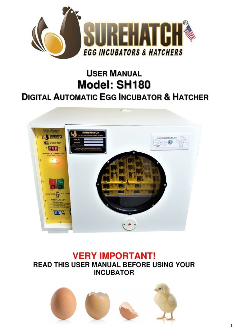 SUREHATCH SH180 user manual