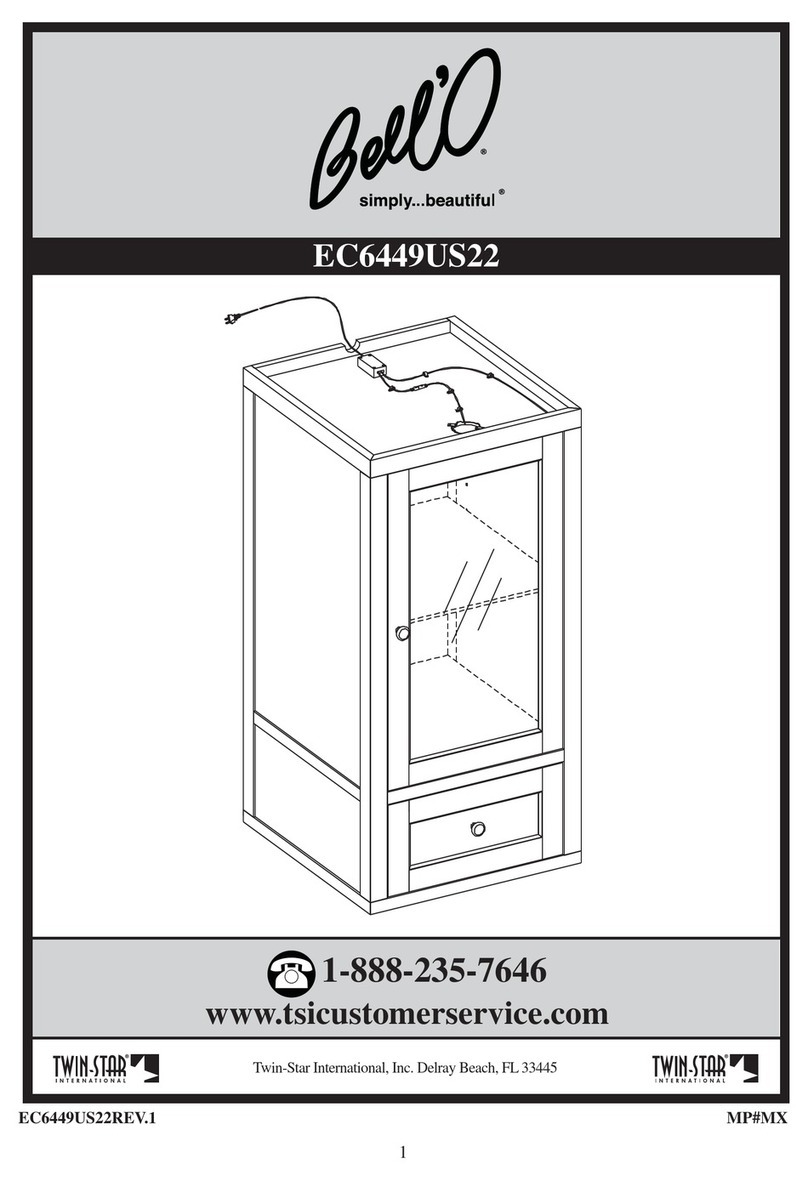 Twin-Star International Bell'O EC6449US22 manual