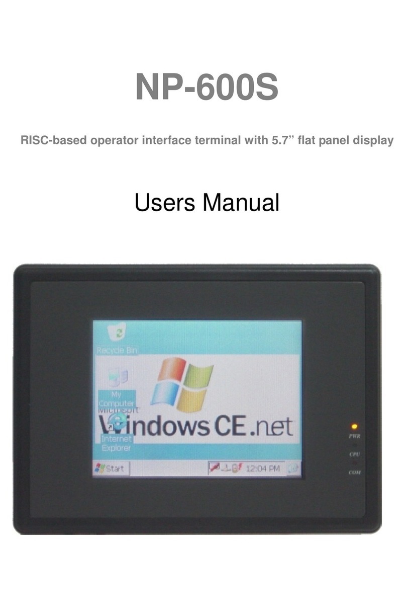 IVC Displays NP-600S user manual
