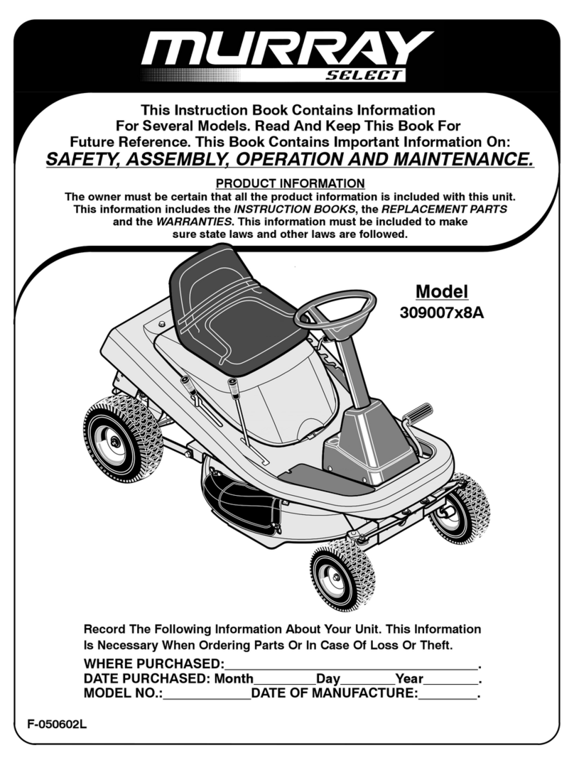 Murray 309007x8A Installation instructions