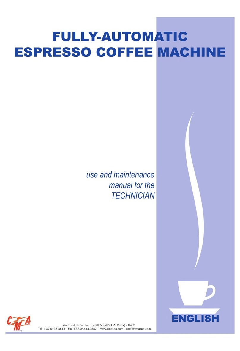 CMA Dishmachines AK Use and maintenance manual for the technician