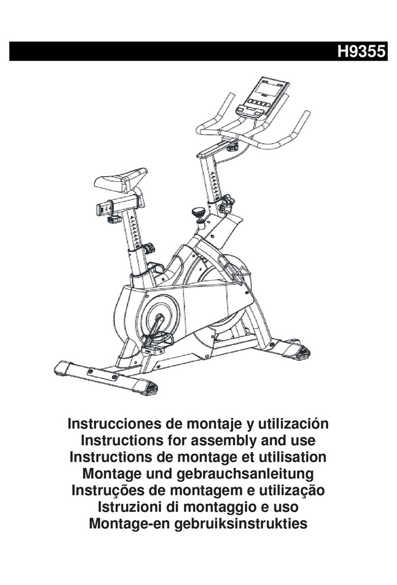 BH FITNESS H9355 Instructions for assembly and use BH FITNESS H9355 Instructions for assembly and use
