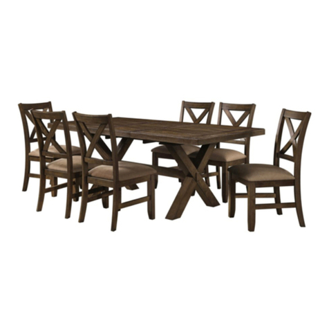 Whale Bayside Furnishings CSC7PD-1N quick start guide Whale Bayside Furnishings CSC7PD-1N quick start guide