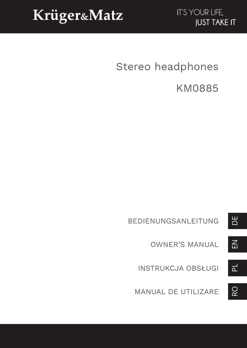 Krüger & Matz KM0885 owner's manual