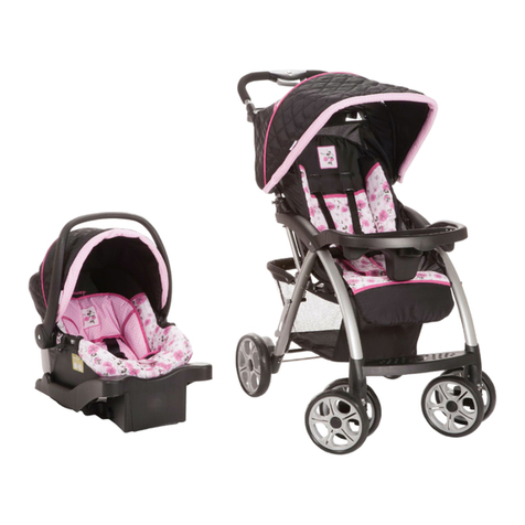 Safety 1st Saunter Luxe Travel System User manual