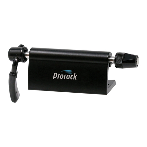 Prorack PR3600 User manual