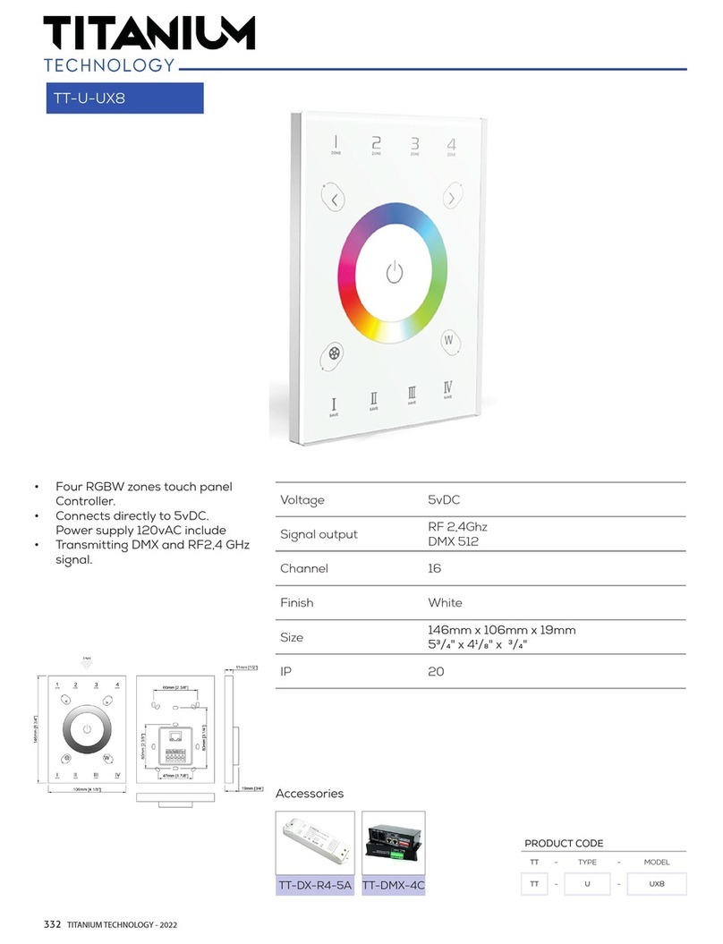 Titanium TT-U-UX8 User manual