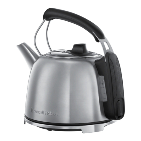 Russell Hobbs K65 Instructions and warranty