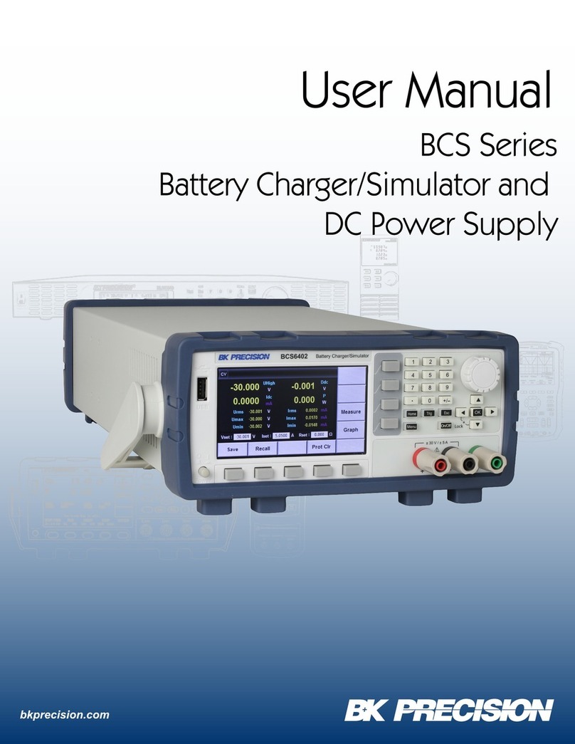 B+K precision BCS Series user manual