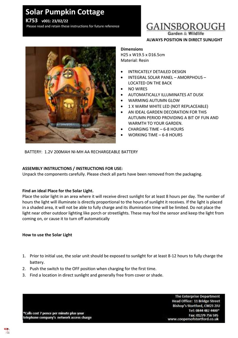 Gainsborough K753 Instructions for use