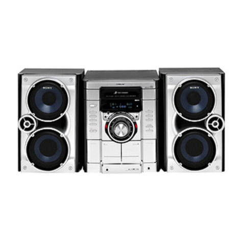 Sony MHC-RG270 User manual