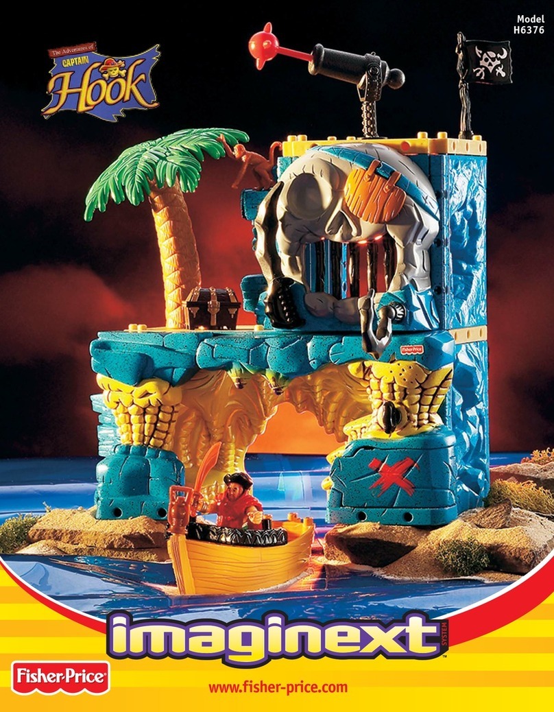 Fisher-Price Imaginext Captain Hook H6376 quick start guide