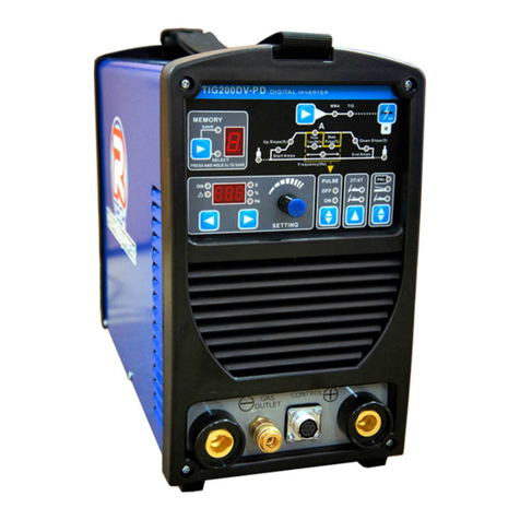 Rtech TIG200DV-PD User manual