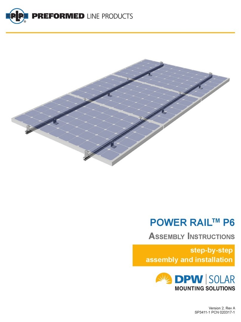 PREFORMED LINE PRODUCTS POWER RAIL P6 User manual