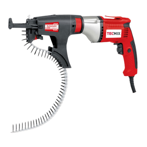 TECMIX TMXTBS 550 operating instructions