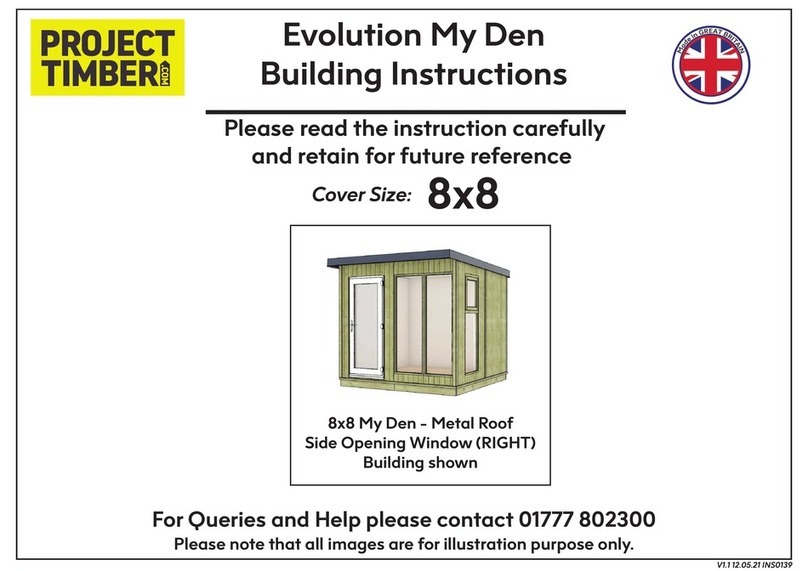 Project Timber Evolution My Den Building instructions Project Timber Evolution My Den Building instructions