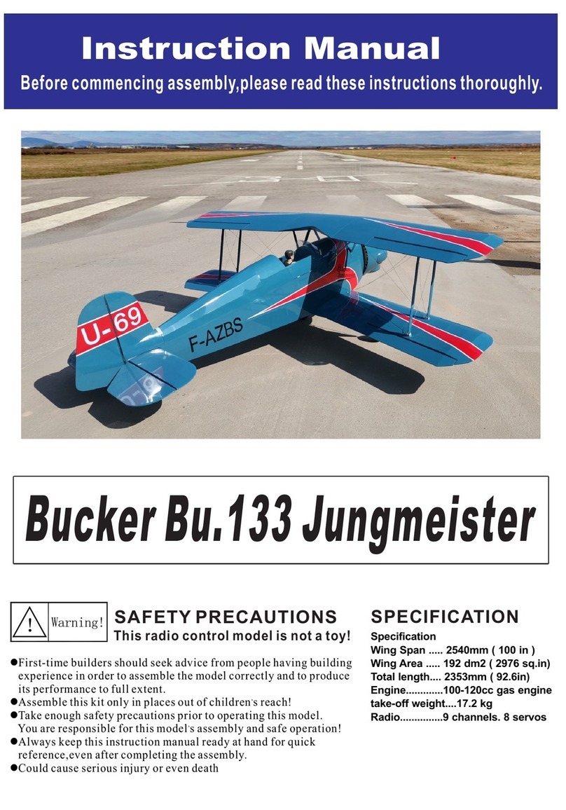 CYmodel Bucker Bu.133 Jungmeister User manual