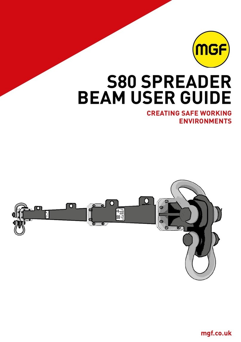 MGF S80 SPREADER BEAM user guide MGF S80 SPREADER BEAM user guide