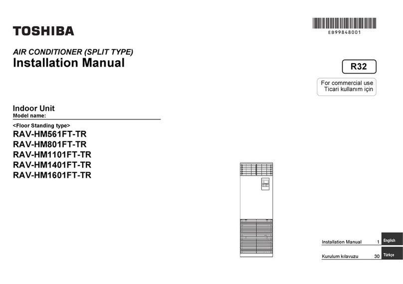 Toshiba RAV-HM561FT-TR User manual