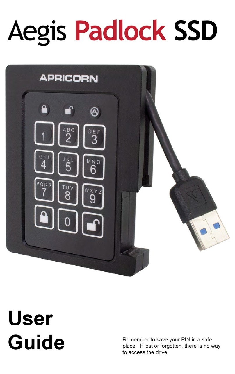 Apricorn Aegis Padlock User manual