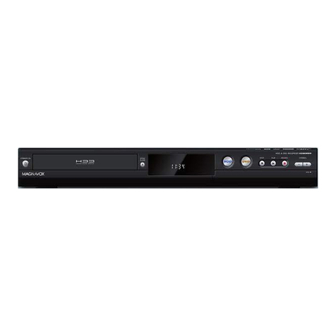 Magnavox H2080MW8 User manual