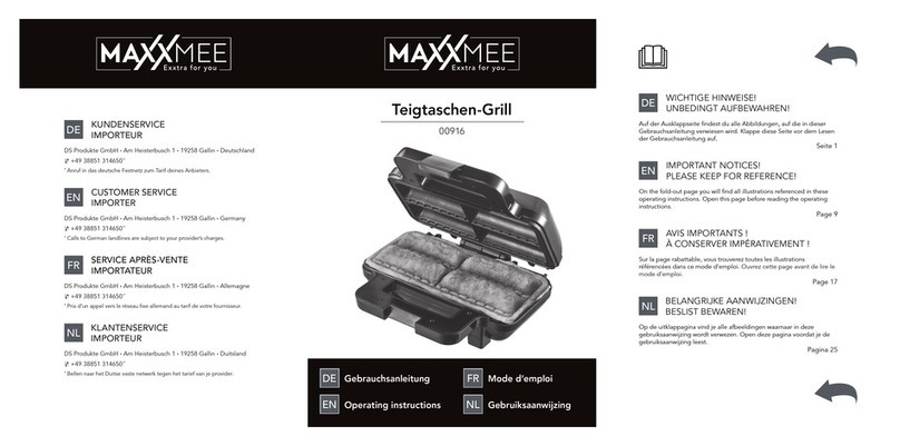 MAXXMEE HY-2143 operating instructions