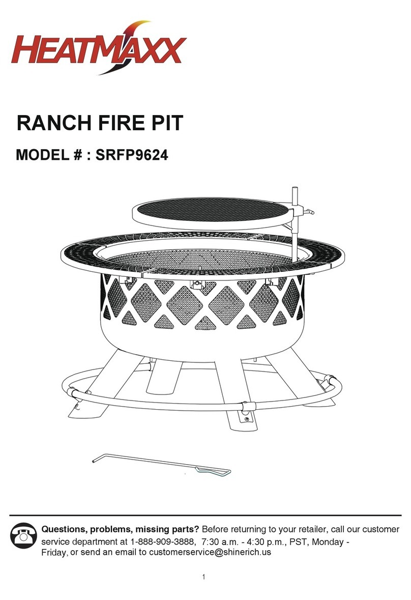 Heatmaxx SRFP9624 manual