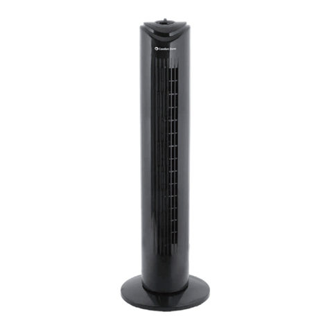 Comfort Zone CZTF290 Series User manual