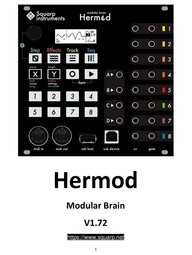 Squarp Instruments Hermod User manual