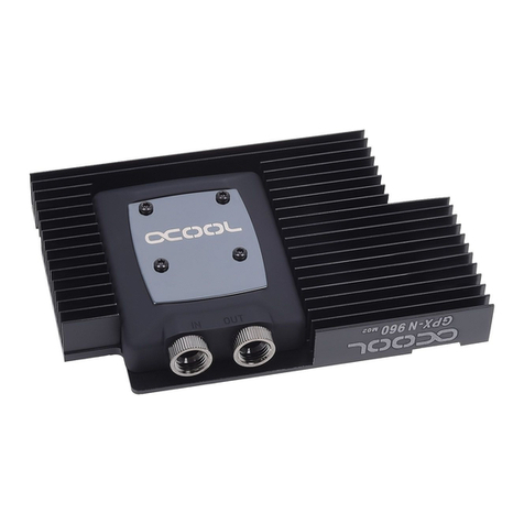 Alphacool NexXxoS GPX-N 960-M02 User manual
