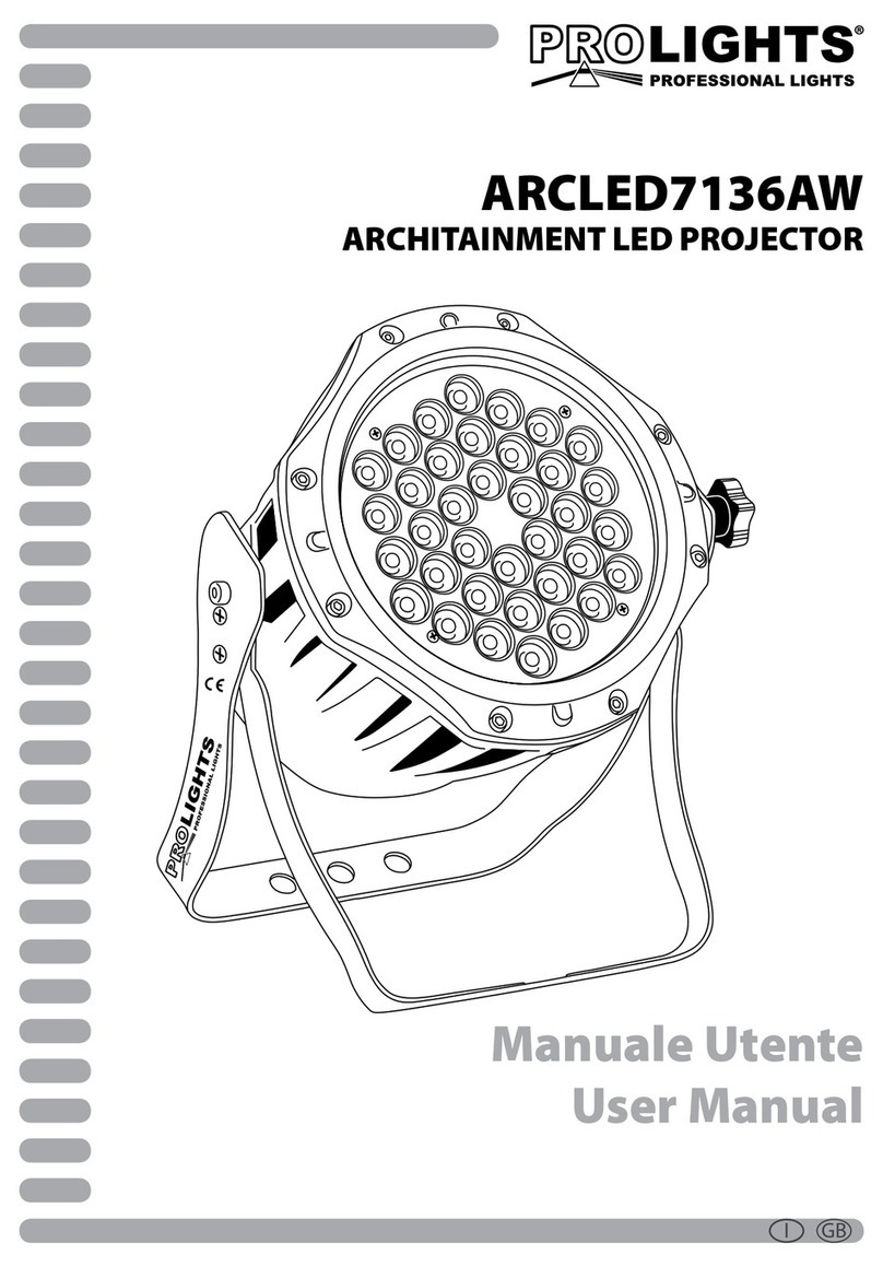 ProLights ARCLED7136AW user manual
