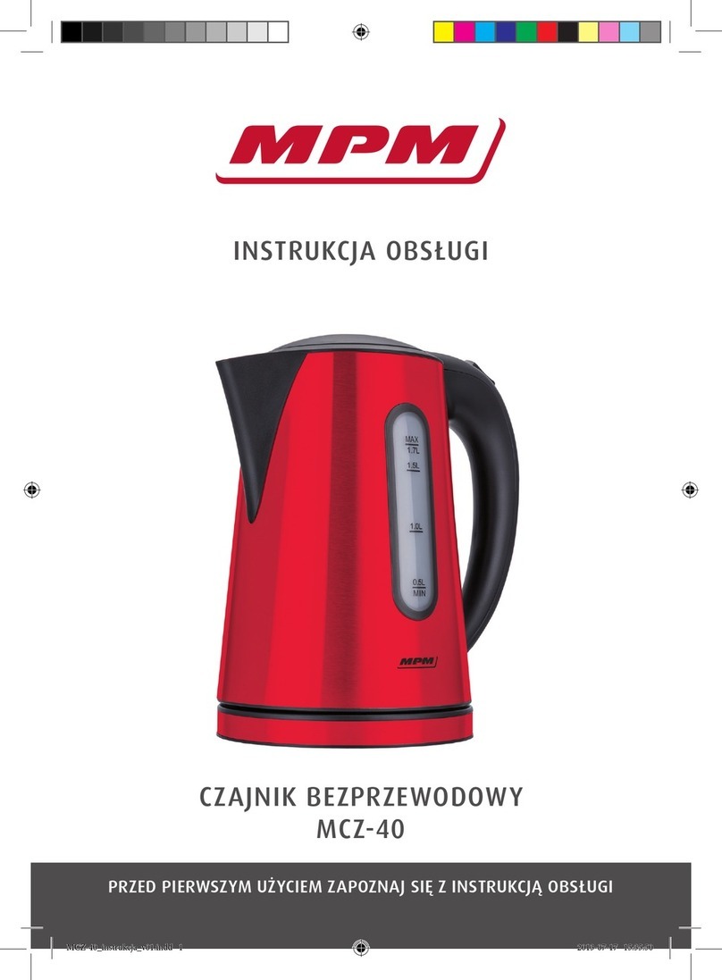 MPM MCZ-40 User manual