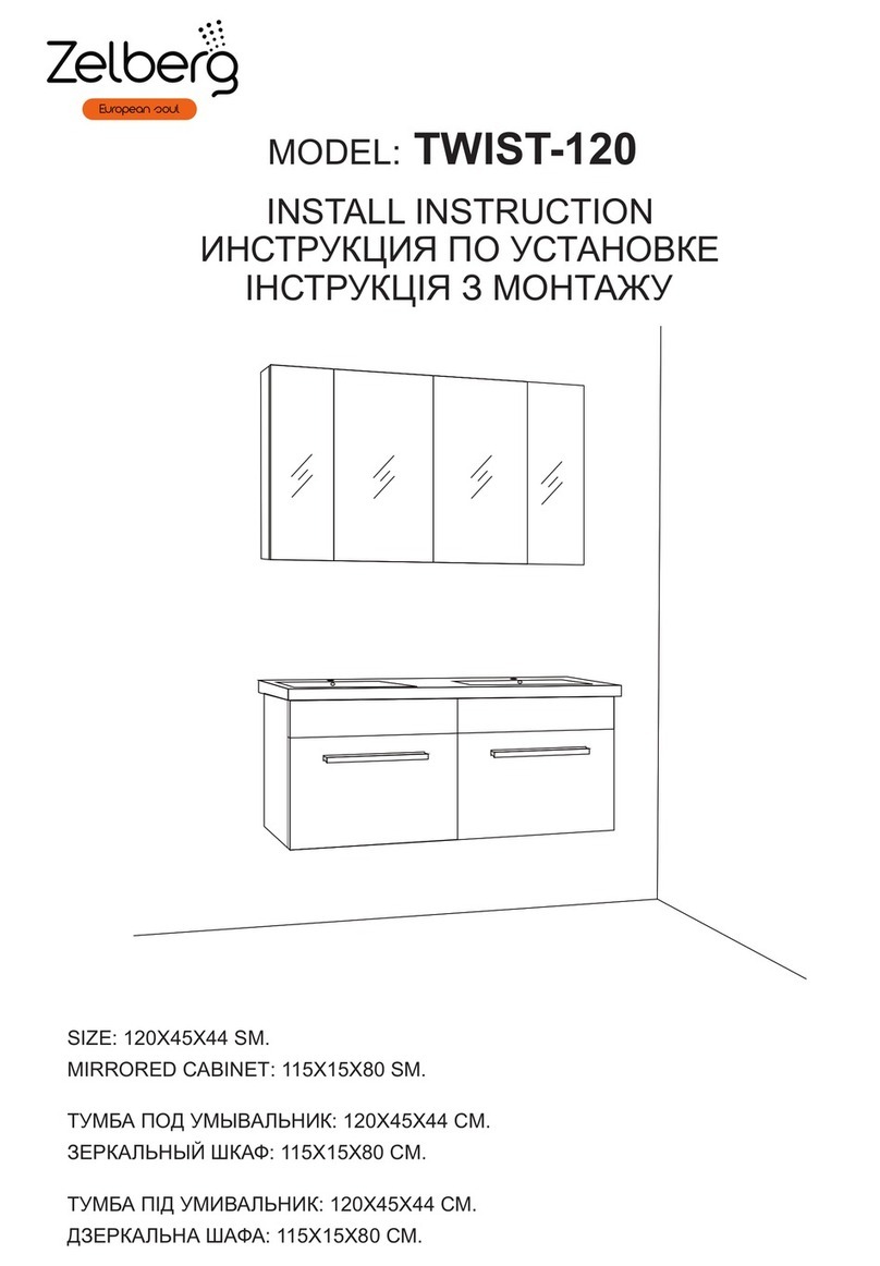 Zelberg TWIST-120 Install Instruction