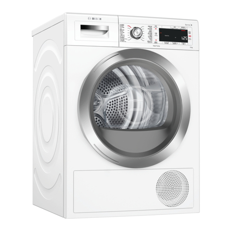 Bosch WTW87MH0TC User manual