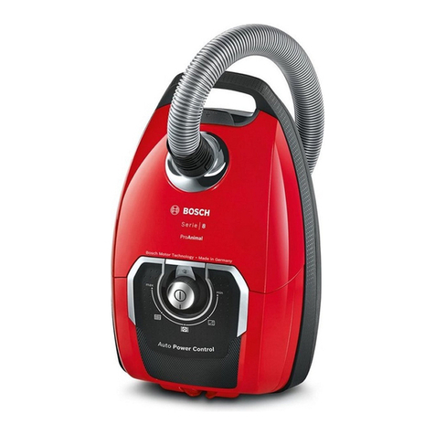 Bosch BGB8 Series user manual