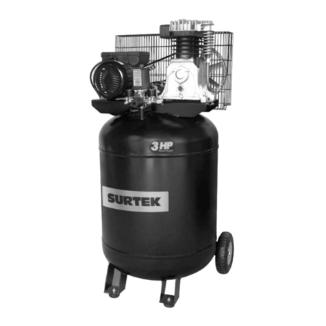 Surtek COMP6200A Dimensions and installation guide
