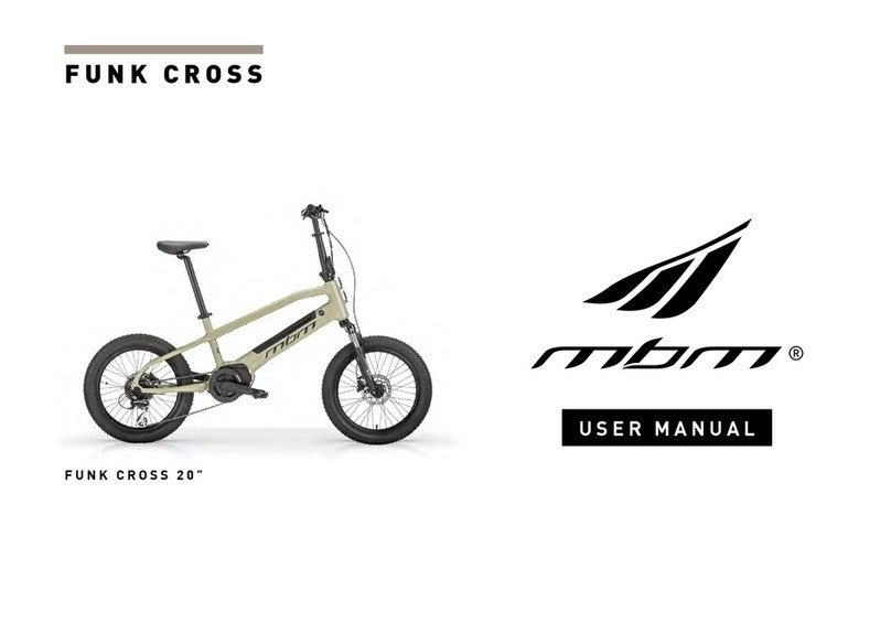 MBM FUNK CROSS 20 user manual